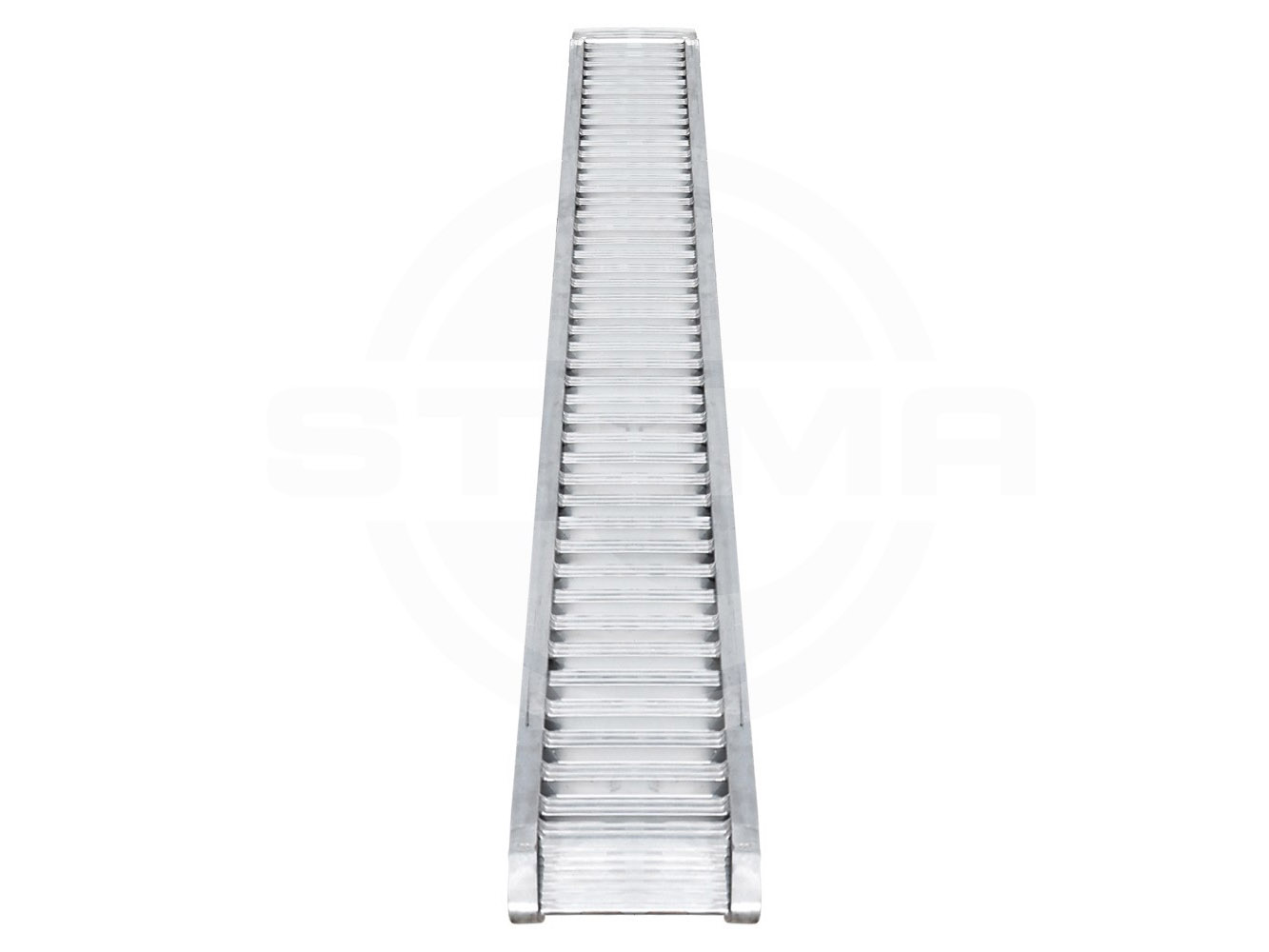 ALU-Auffahrrampen Set (1 Paar) inkl. Schacht L=250 cm, 2700 kg belastbar pro Paar