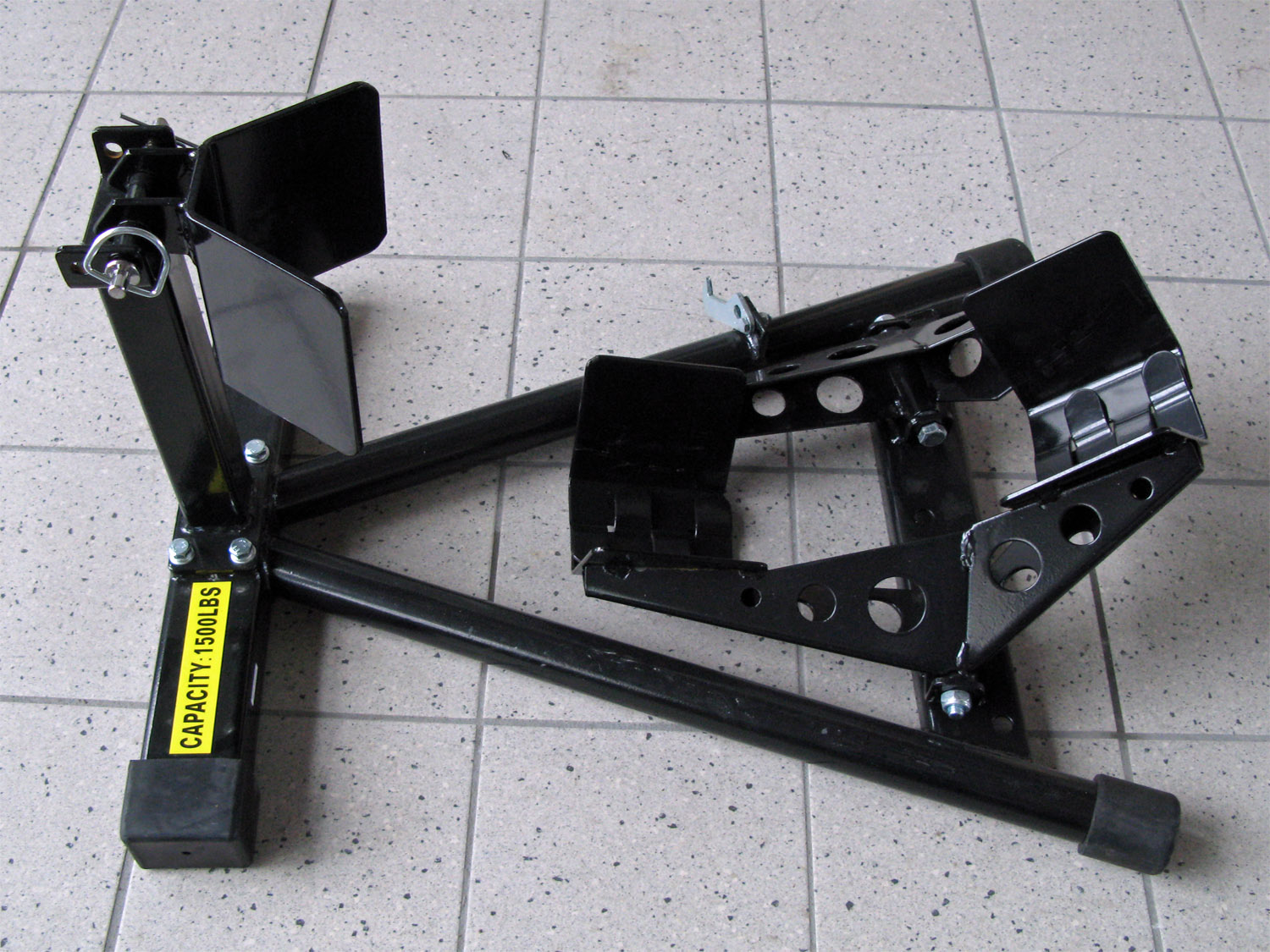 Motorradwippe Black Edition